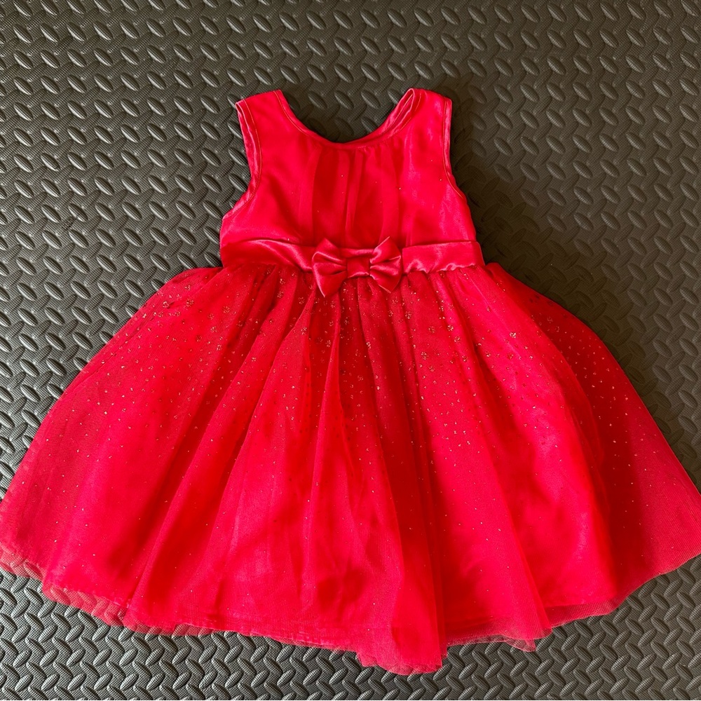 Cherokee Red Glitter Dress